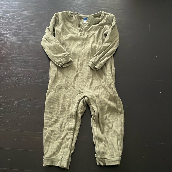 Like New Old Navy Thermal / Waffle Knit One Piece - Picture 1 of 3